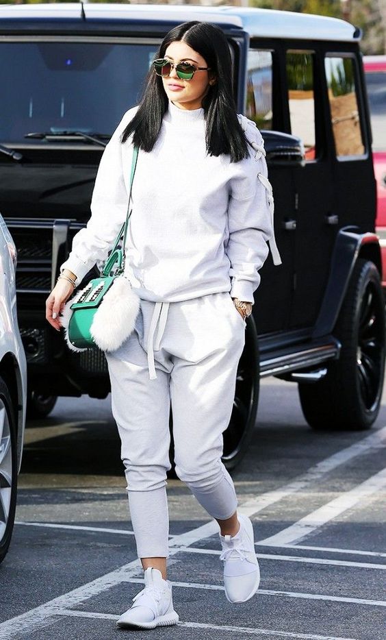 monochromatic sweatsuit